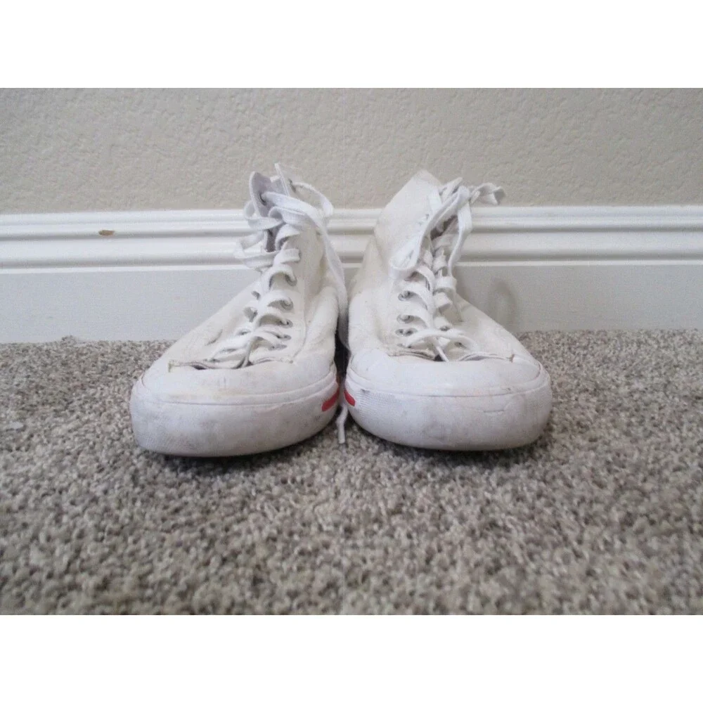Diesel Mens Canvas High Top Sneakers Mens 12 White